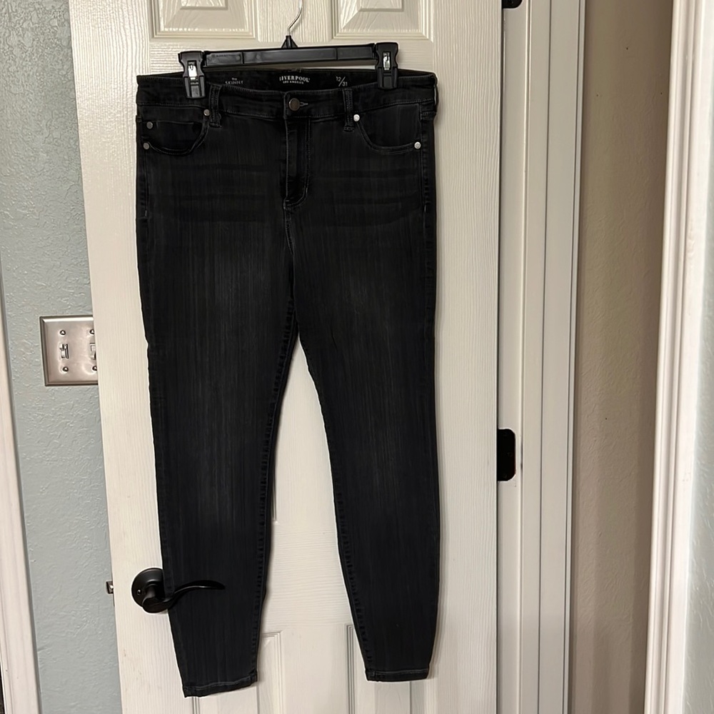Liverpool Jeans Company Black Skinny Jeans